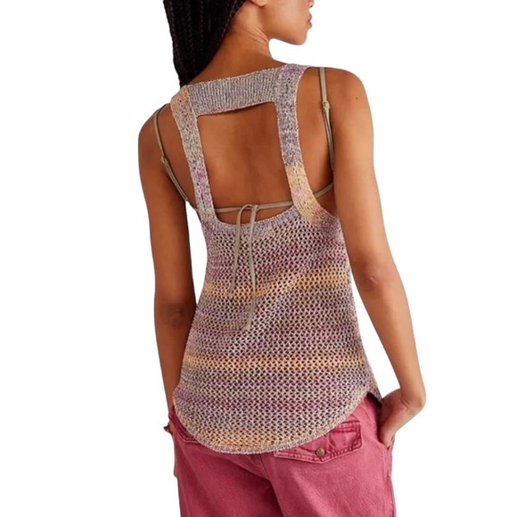Free People Multicolor Knit Tank Top - Picture 4 of 13
